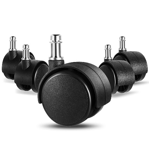 Heavy Duty Pin Type Nylon Office Chair Wheels