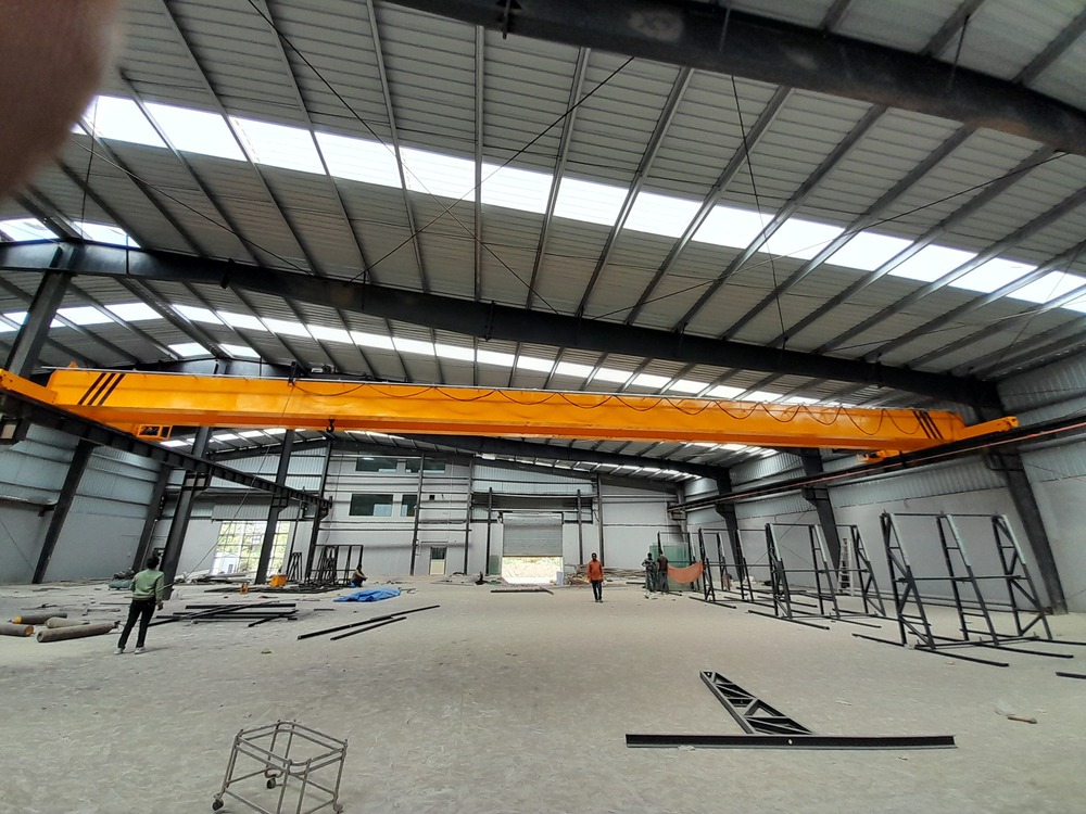 Single Beam Eot Crane - Application: Material Yard