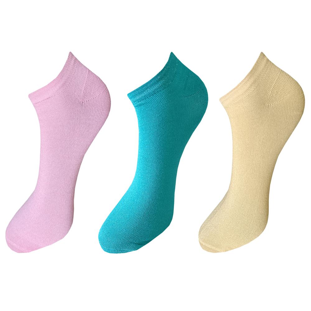 Womens Cotton Spandex Anklet Socks