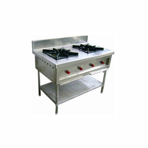 2 Burner Commercial Range - Color: Silver