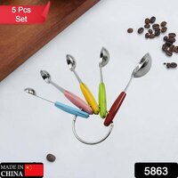 Measuring Cups And Spoons Stackables Set With Silicone Handle