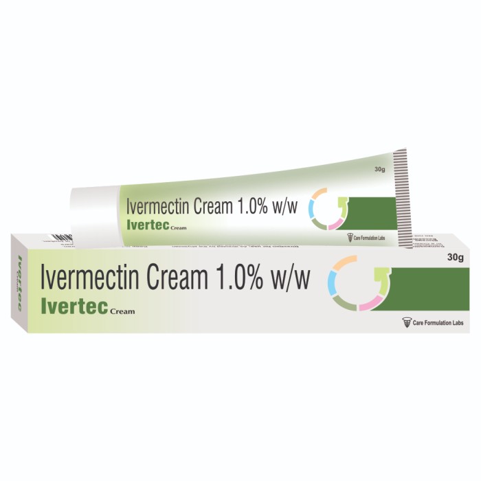 Ivermectin 1% w/w Cream