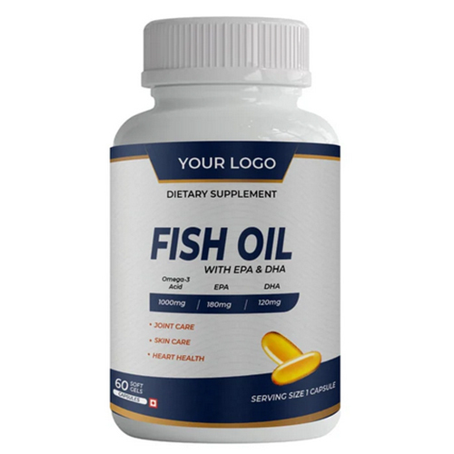 Fish Oil With Epa And Dha Soft Gel Capsules - Shelf Life: 18 Months