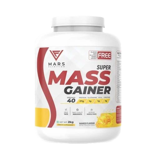 2Kg Mass Gainer Protein Powder - Shelf Life: 24 Months