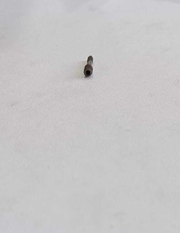 Herbert Cannulated Screw 3.5mm (Titanium) - Length: 20mm, Color: Black | Headless Design, Enhanced Stability, Recyclable, Sterilized