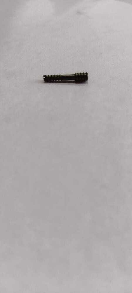 Herbert Cannulated Screw 3.5mm (Titanium) - Length: 20mm, Color: Black | Headless Design, Enhanced Stability, Recyclable, Sterilized