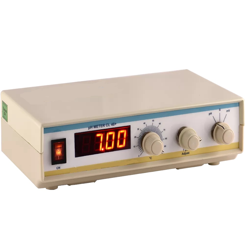 Ph Meter Model Cl54 Deluxe - Color: White