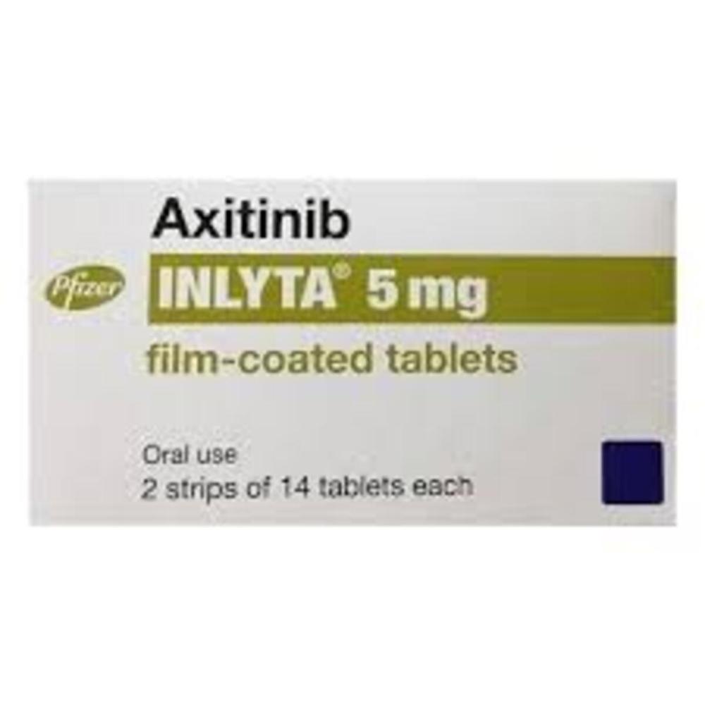 INLYTA 5MG (Axitinib Tablets) का उपयोग शरीर में कैंसर कोशिकाओं की वृद्धि को रोकने के लिए किया जाता है। यह दवा विशेष रूप से एक प्रकार के किडनी कैंसर के इलाज के लिए प्रभावी है।