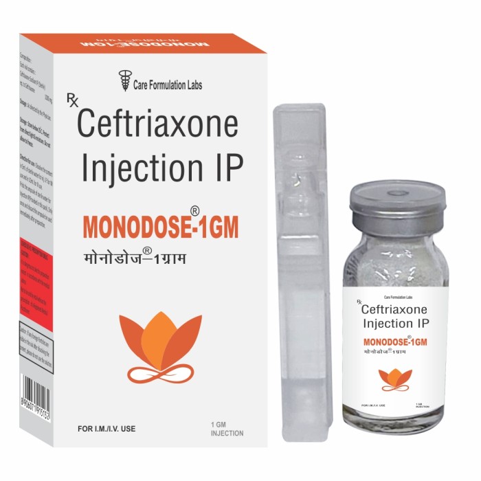 Ceftriaxone  1GM INJECTION