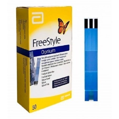 Freestyle Optium, 50 Test Strips