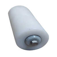 Nylon Conveyor Roller - 15 Mm Diameter, 8 Inch Length | Durable White Design For Industrial Applications, Low Maintenance