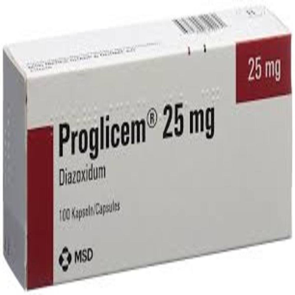 प्रोग्लिसेम 25 (डायजोक्साइड 25 mg) - दवा का प्रकार: सामान्य दवाएं