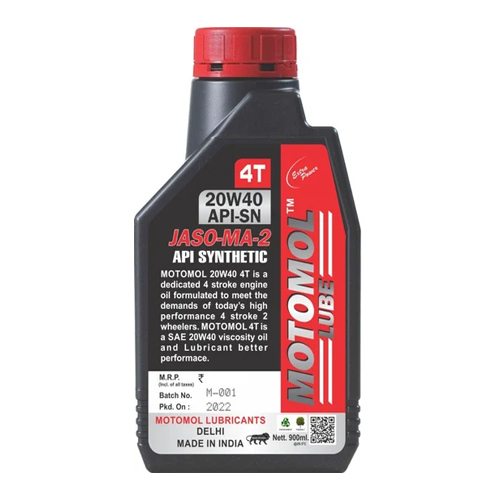 4000 4T 20W-40 1L Motomol Lube Automotive Engine Oil