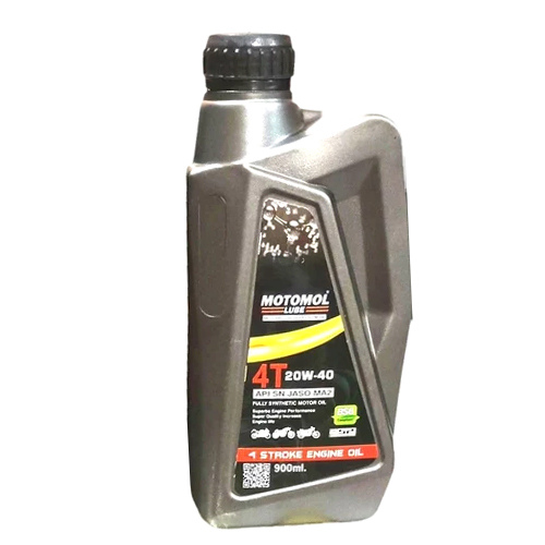 4T 20W-40 900ml Motomol Lube BS6 Bike Engine Oil