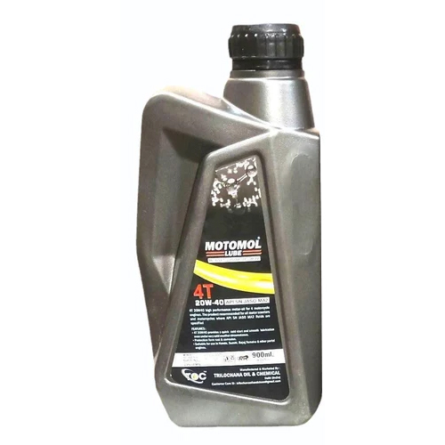 4T 20W-40 900ml Motomol Lube BS6 Bike Engine Oil