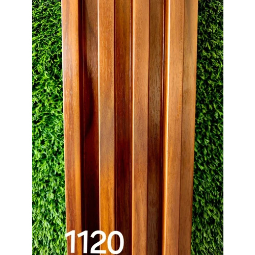 Wpc Louvers Panels For Interior Use - Color: Brown