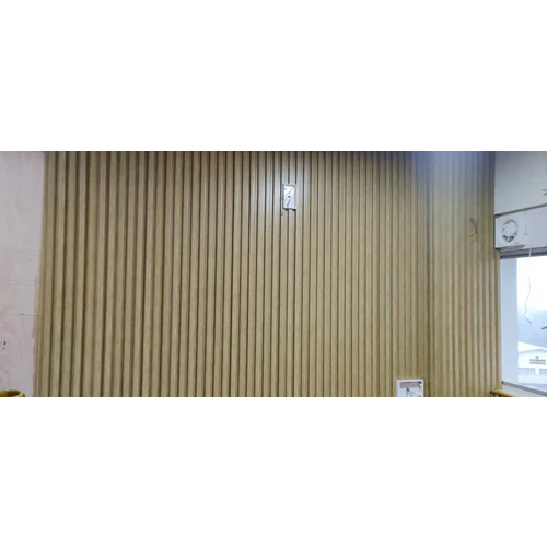 Wpc Louvers Panel For Residential Use - Color: Brown