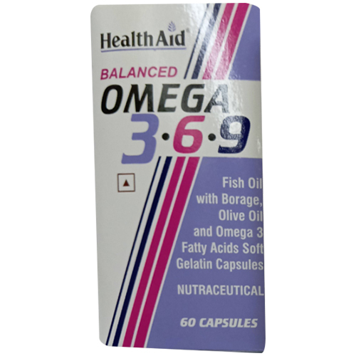 Omega 3.6.9 Capsules - Drug Type: General Medicines