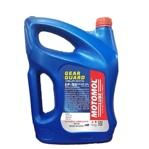 Ep 90 Gear Guard Oil - 5l Can, Yellow Color, Superior Wear Protection & Transmission Performance