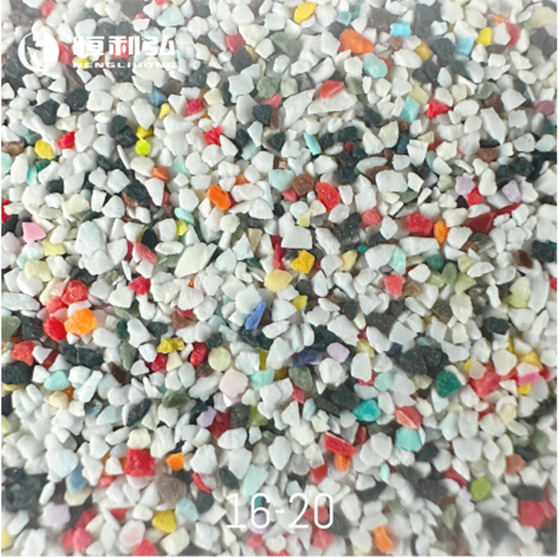Plastic Blasting Media Type Iii Melamine - Color: Multicolor