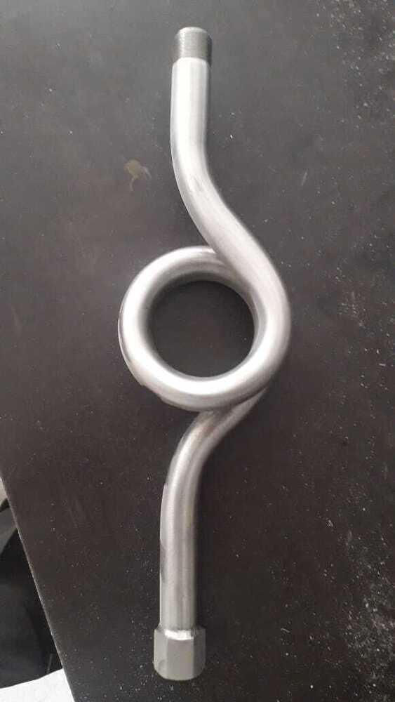 Ss Siphon Pipe - Stainless Steel, Size: 1/2 Inch | Silver Color, New Condition, 1-year Warranty, Precision Performance