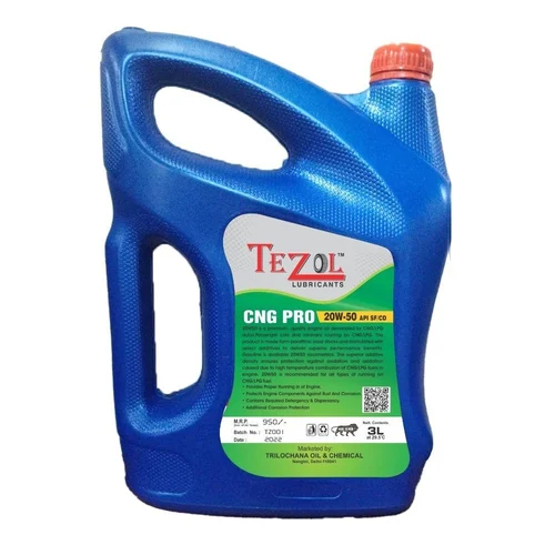 3Ltr Tezol Lubricants CNG Oil