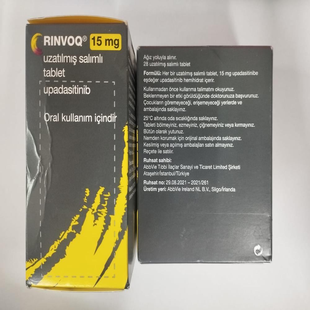Rinvoq 15mg(upadacitinibe 15 Mg) - Drug Type: General Medicines