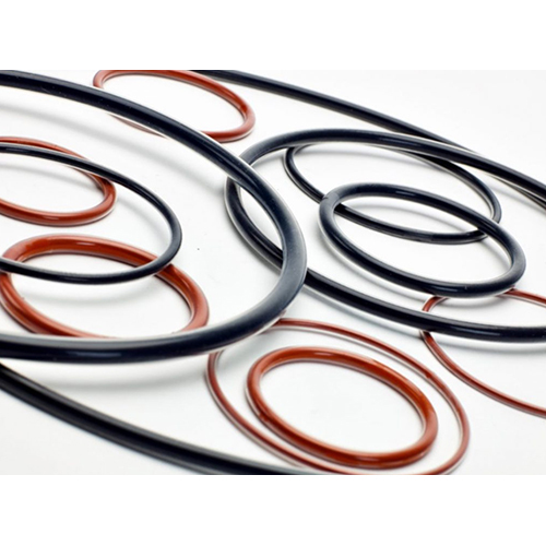FEP O-Ring - Soft Rubber, Standard Size | Black & Orange, Industrial & Commercial Usage