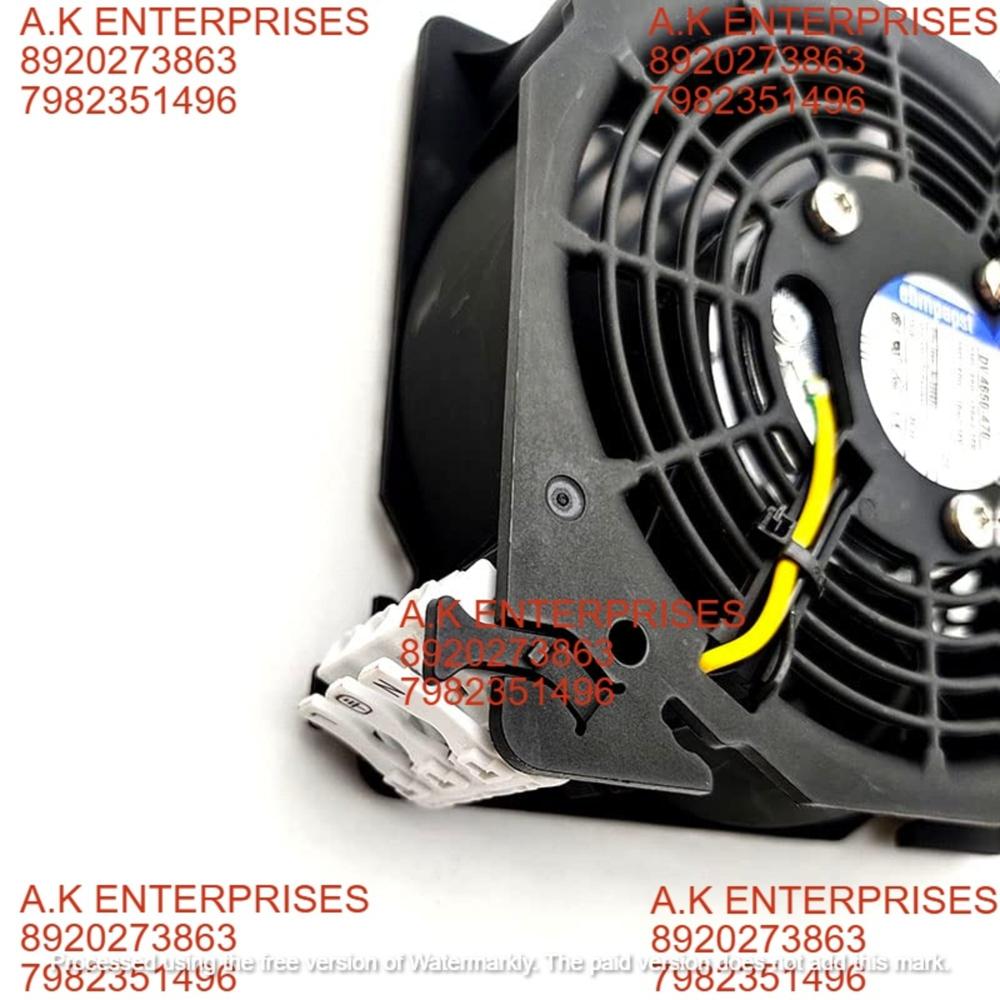 EBM PAPST DV 4650-470 12cm 120x120x38mm AC230V 120mA 19W cabinet metal cooling fan