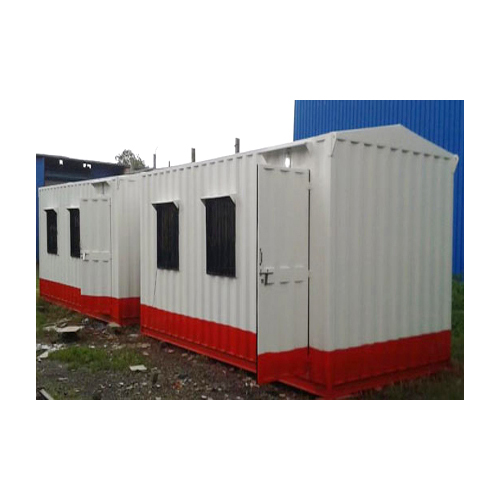 Galvanized Ms Portable Office Cabin - Color: As Per Requirement