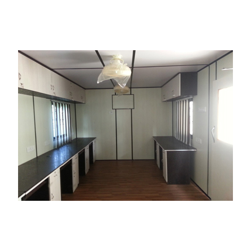 Ms Portable Office Cabin - Color: As Per Requirement