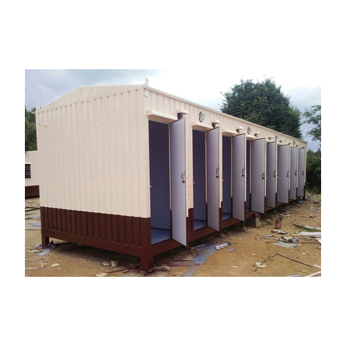 Portable Toilet Cabin - Color: As Per Requirement