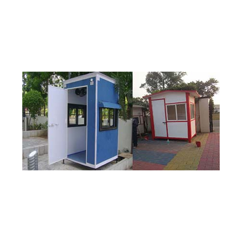 Portable Security Cabin - Color: As Per Requirement