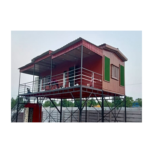 Prefabricated Portable Bunkhouse Cabin - Color: As Per Requirement