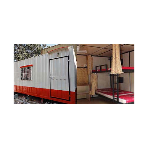 Portable Living Accommodation Cabin - Color: As Per Requirement