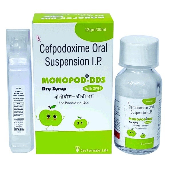Cefpodoxime Proxetil I.P. eq. to Cefpodoxime 100 mg Oral suspension