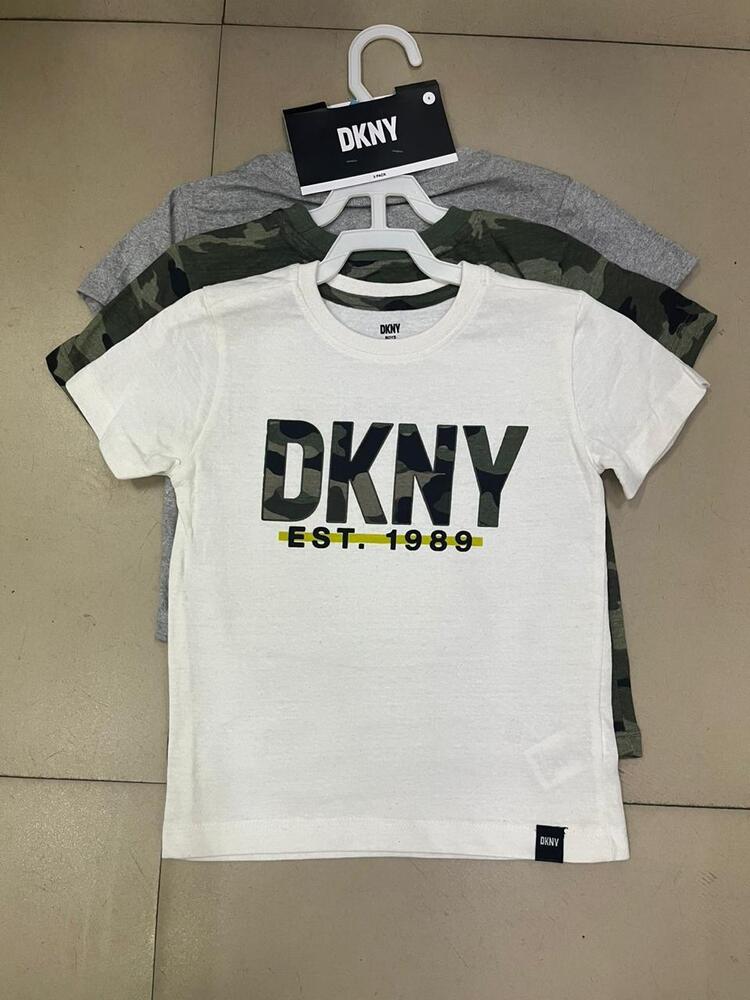 Childrens Wear Fancy T-shirt - Color: White Green Grey Red