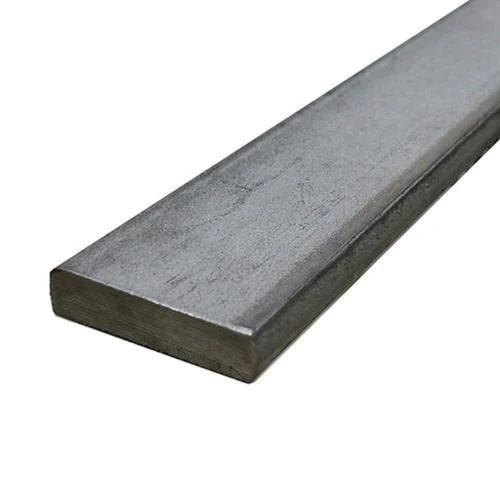 Carbon Steel Flat Bar - 6 Meters Length, Silver Finish, Versatile & Durable Build