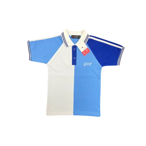 Kids School T-Shirt - Chest Size: As Per Requirement