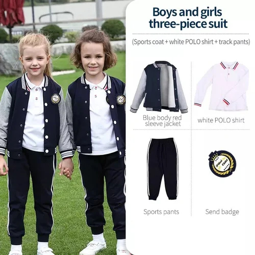 Kids School Uniforms Set - Chest Size: As Per Requirement