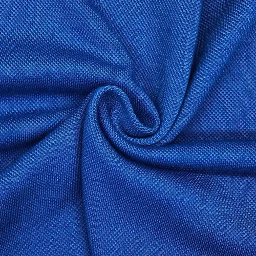 100Gsm Polyester Knitted Fabric - Color: Blue