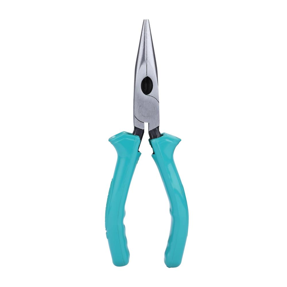 Long Nose Plier - High Carbon Steel, 8 Inches , Precision Grip Handle for Enhanced Maneuverability