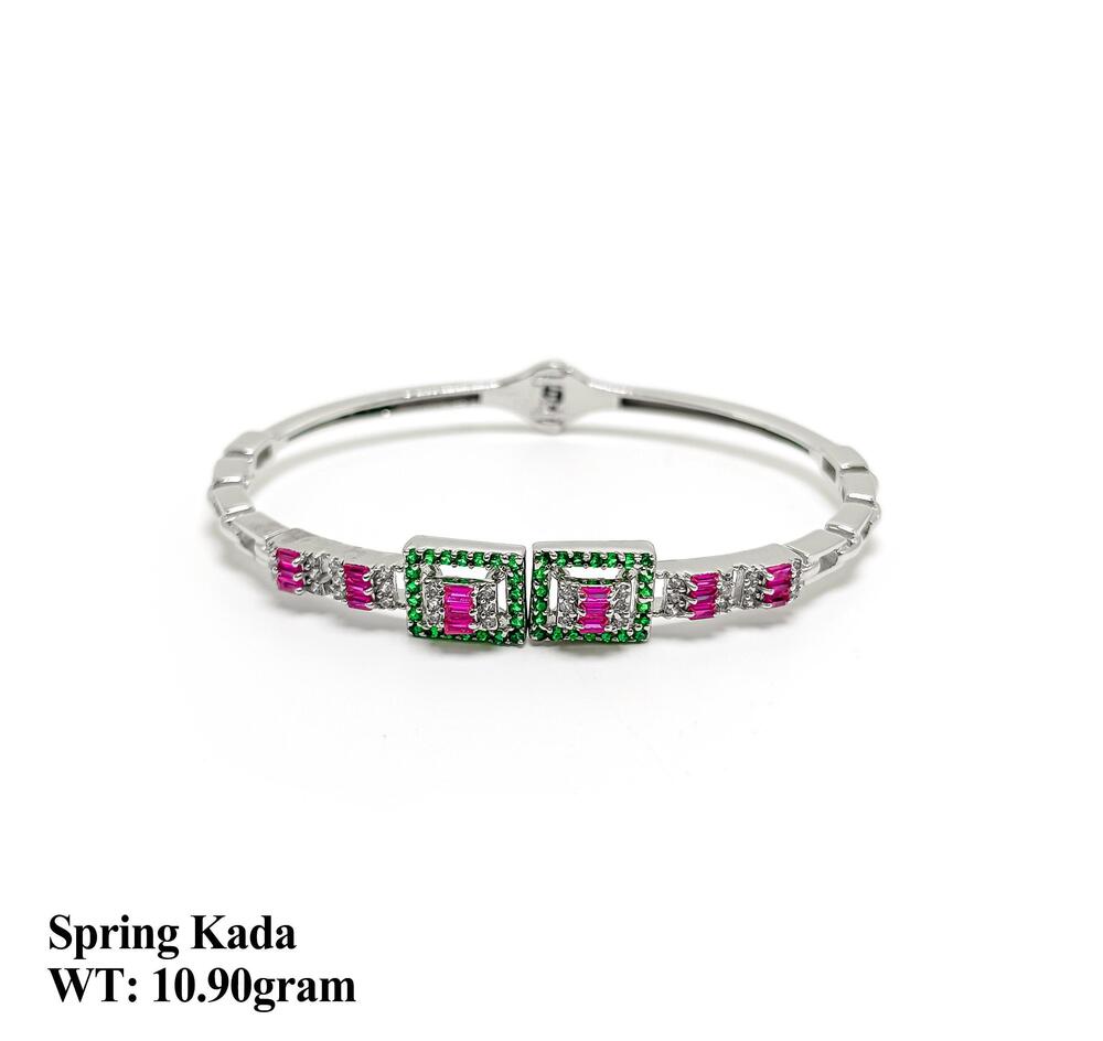 New Design 925 Silver Kada Spring