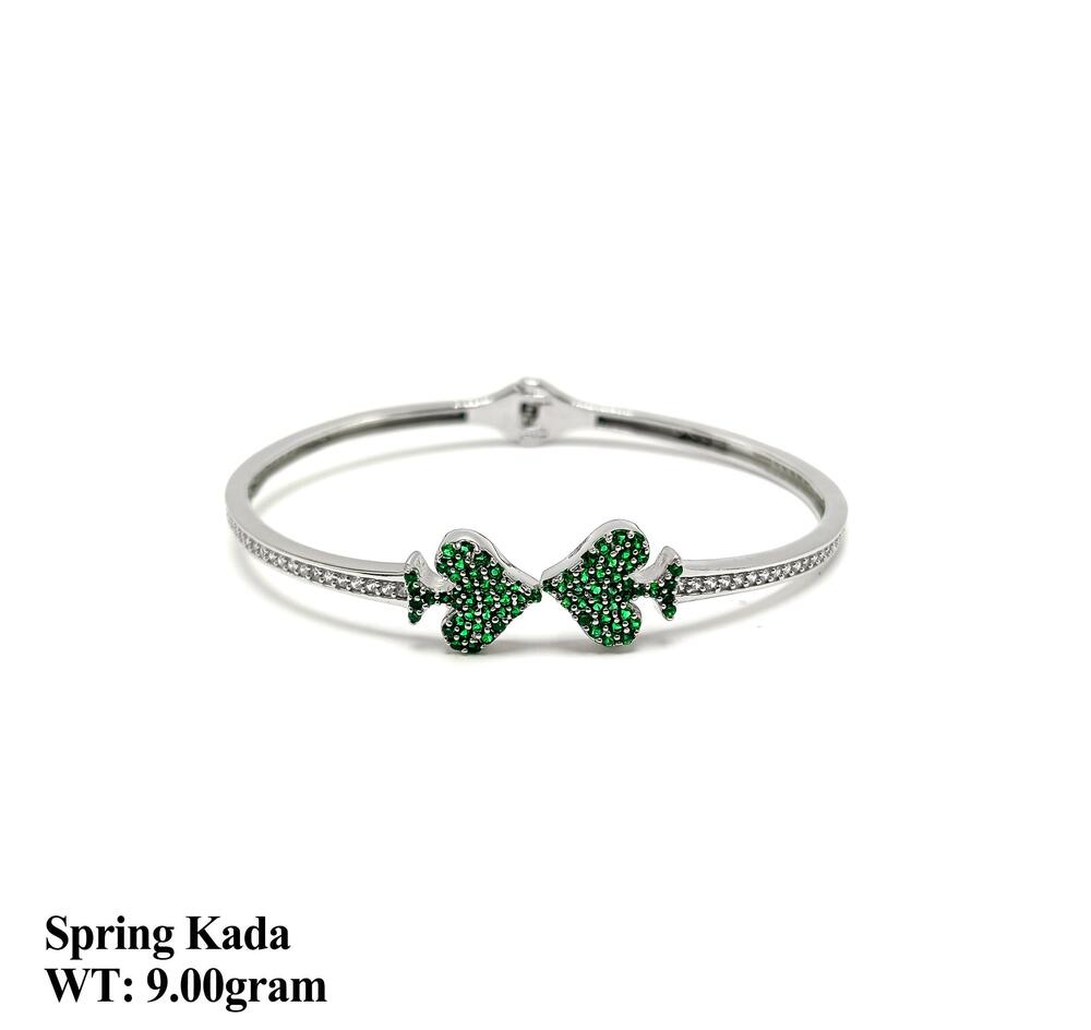 New Design Silver Kada Spring