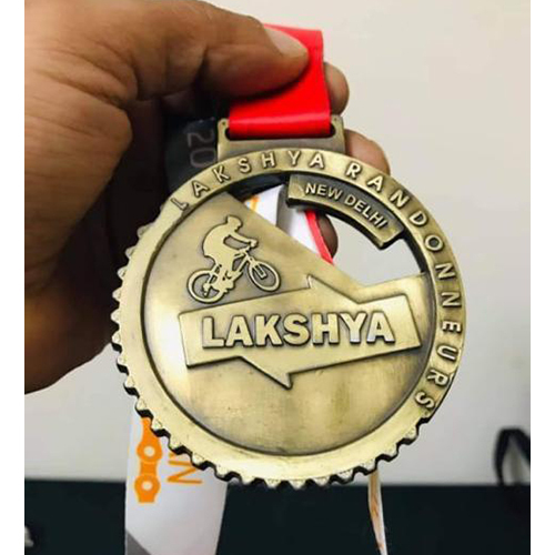 Cycle Marathon Medal - Material: Die Casting Metal