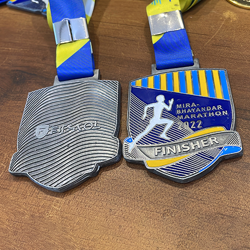 Marathon Color Medal - Size: Custom Requirement