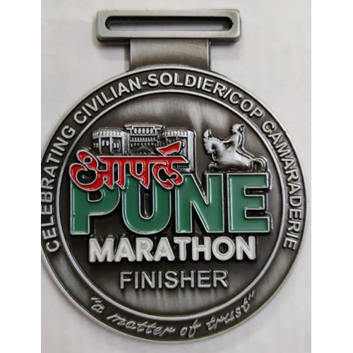 Marathon Finisher Medal - Color: Black