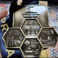 Tata Marathon Medal - Color: Brown