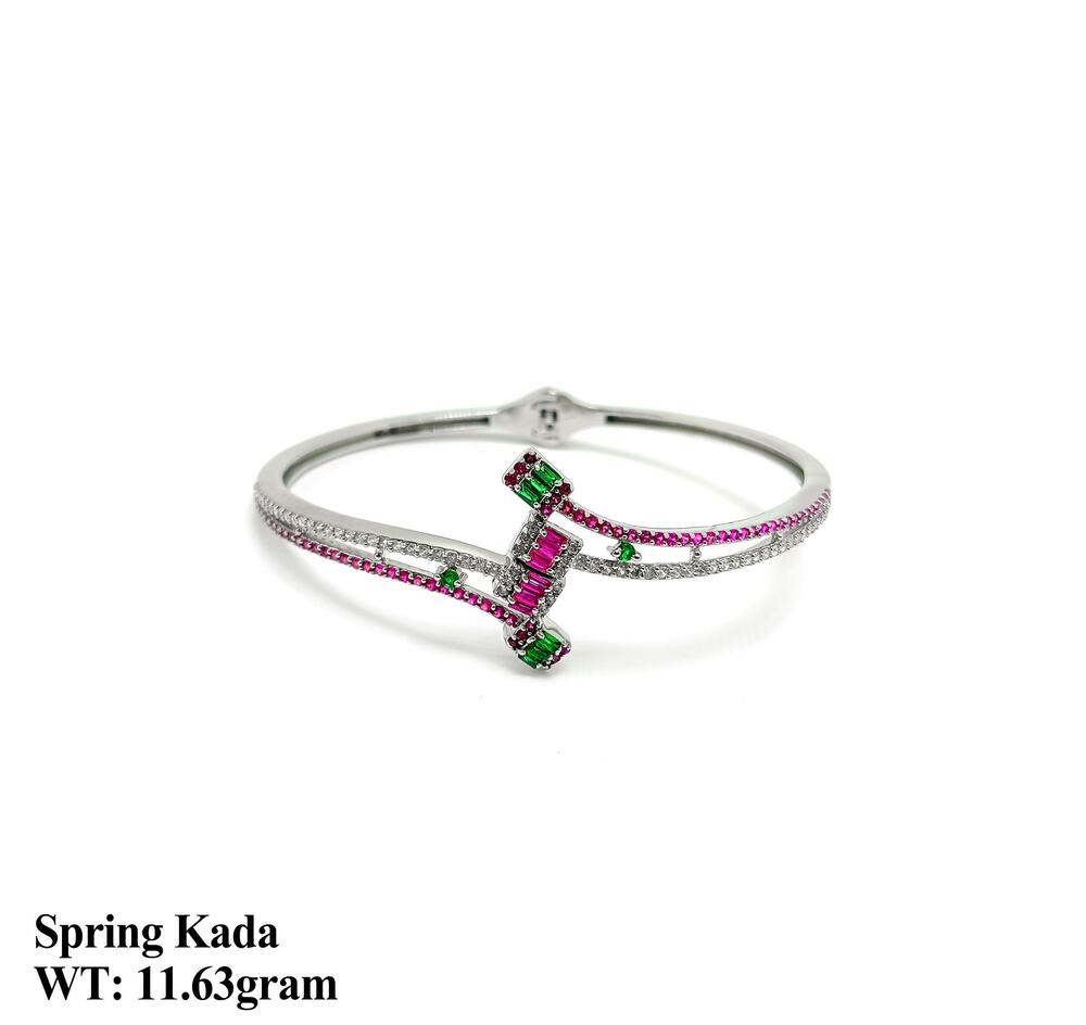 New 925 Silver Kada Spring