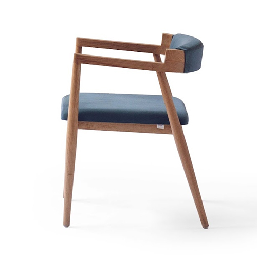 Urbane Solid Wood Dining Chair - Color: As Per Requirement